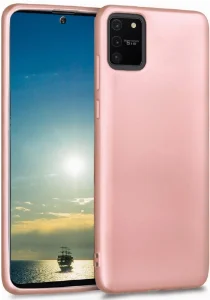 Samsung Galaxy S10 Lite Kılıf İnce Mat Esnek Silikon - Rose Gold
