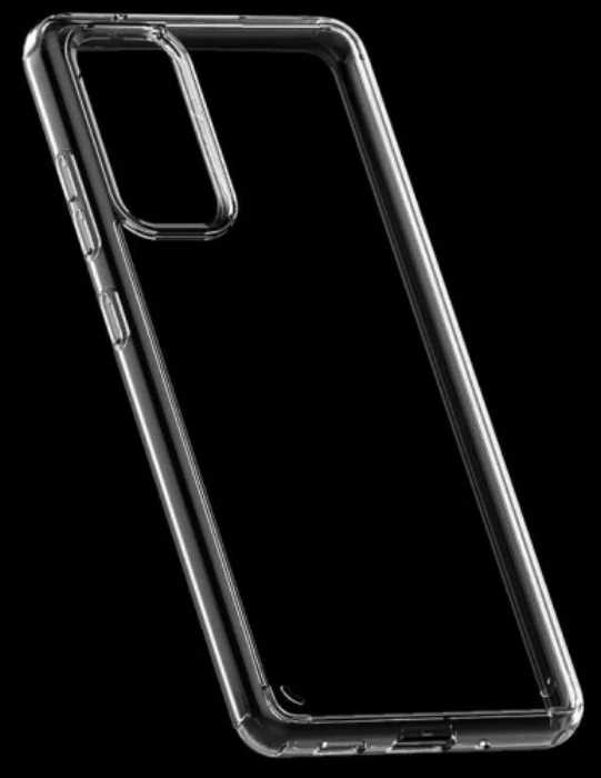 Samsung Galaxy S20 FE Kılıf Korumalı Kenarları Silikon Arkası Sert Coss Kapak  - Şeffaf