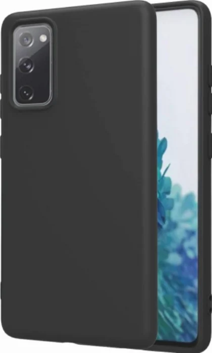 Samsung Galaxy S20 FE Kılıf Zore Biye Silikon - Siyah
