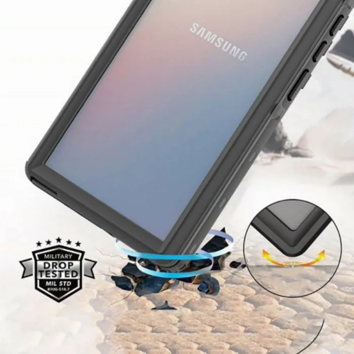 Samsung Galaxy S20 Ultra Kılıf Zore 1-1 Su Geçirmez Kılıf - Siyah