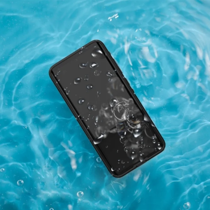 Samsung Galaxy S20 Ultra Kılıf Zore 1-1 Su Geçirmez Kılıf - Siyah