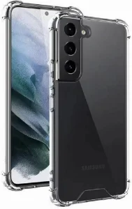 Samsung Galaxy S22 Kılıf Köşe Korumalı Airbag Şeffaf Silikon Anti-Shock