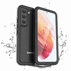 Samsung Galaxy S22 Plus Kılıf Zore 1-1 Su Geçirmez Kılıf - Siyah
