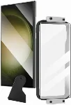Samsung Galaxy S22 Ultra Ekran Koruyucu Kolay Uygulama Aparatlı Easy Body - Siyah