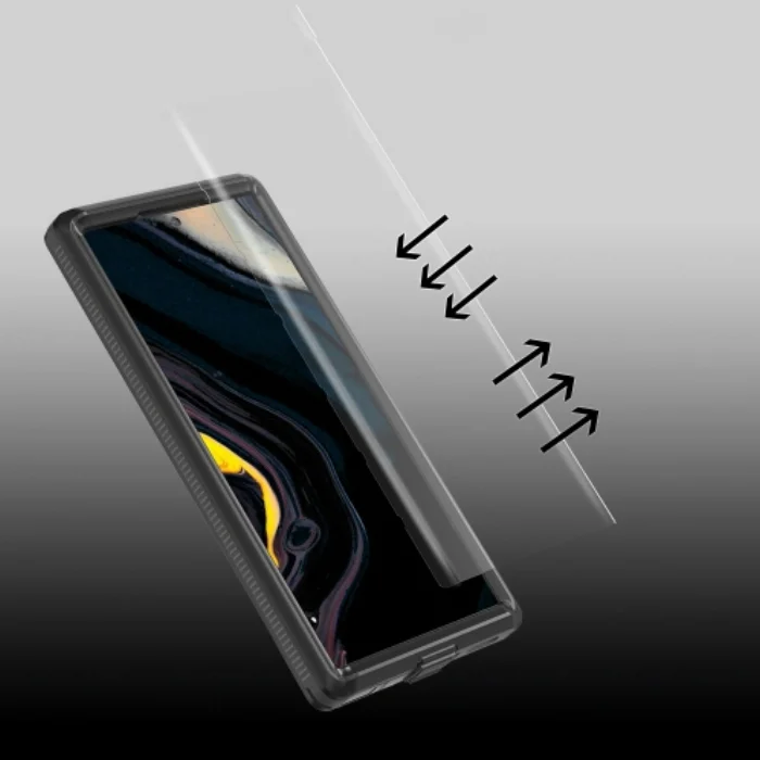 Samsung Galaxy S22 Ultra Kılıf Zore 1-1 Su Geçirmez Kılıf - Siyah