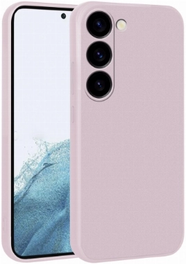 Samsung Galaxy S24 Kılıf İnce Soft Mat Renkli Esnek Silikon Kapak - Rose Gold