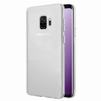 Samsung Galaxy S9 Kılıf Ultra İnce Kaliteli Esnek Silikon 0.2mm - Şeffaf