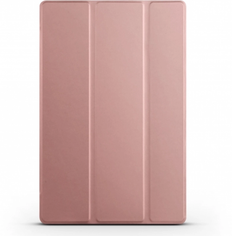 Samsung Galaxy Tab A 10.1 2016 - P580 Tablet Kılıfı Standlı Smart Cover Kapak - Rose Gold