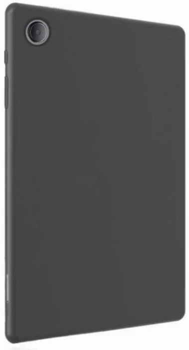 Samsung Galaxy Tab A8 10.5 SM-X200 Kılıf Esnek Tablet Beg Silikon - Siyah