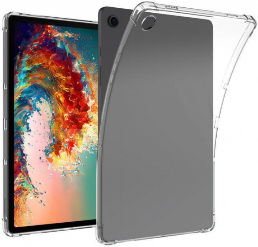 Samsung Galaxy Tab A9 Kılıf İnce Şeffaf Tablet Süper Silikon - Şeffaf