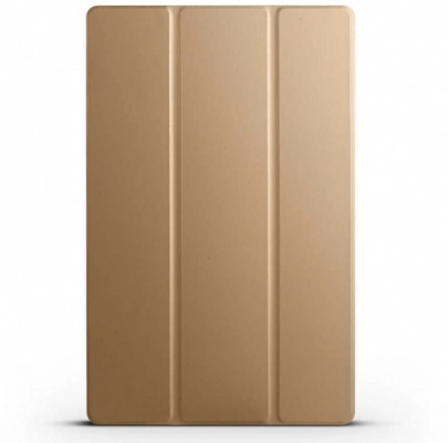 Samsung Galaxy Tab S10 Plus Tablet Kılıfı Flip Smart Standlı Akıllı Kapak Smart Cover - Gold