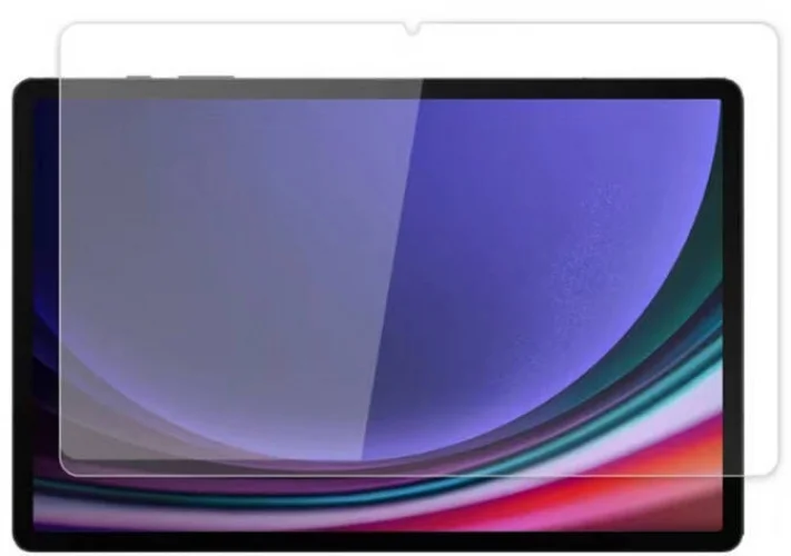 Samsung Galaxy Tab S9 FE Plus(+) Tablet Kırılmaz Cam Temperli Ekran Koruyucu - Şeffaf