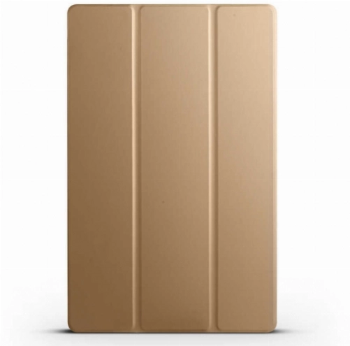 Samsung Galaxy Tab S9 Tablet Kılıfı Flip Smart Standlı Akıllı Kapak Smart Cover - Gold