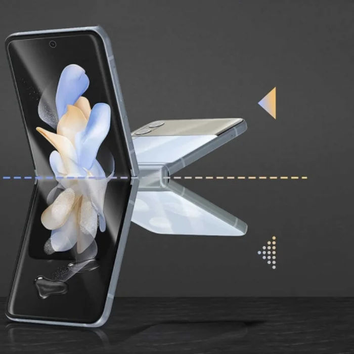Samsung Galaxy Z Flip 4 Zore Narr Tpu Ön Arka Body Ekran Koruyucu