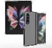 Samsung Galaxy Z Fold 3 Kılıf Köşe Korumalı Airbag Şeffaf Silikon Anti-Shock