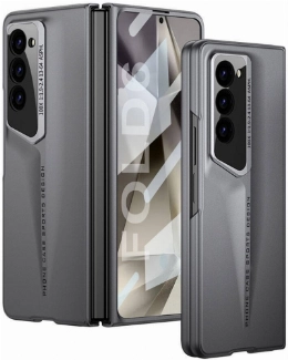 Samsung Galaxy Z Fold 6 Kılıf Ultra İnce Kamera Korumalı Sert Rubber Procase Kapak - Gri