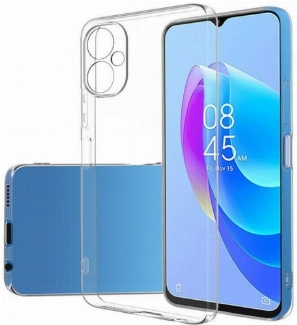 Tecno Camon 19 Neo Kılıf Kamera Korumalı Esnek Silikon Kapak - Şeffaf