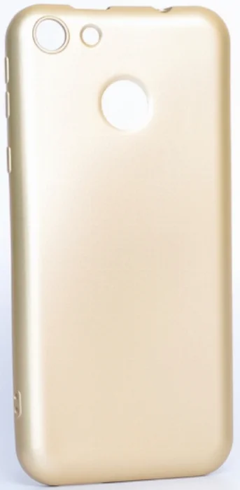 Vestel Venus E4 Kılıf İnce Mat Esnek Silikon - Gold