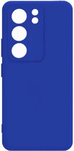 Vivo V29 5g Kılıf Silikon Mat Esnek Kamera Korumalı Biye Kapak - Mavi