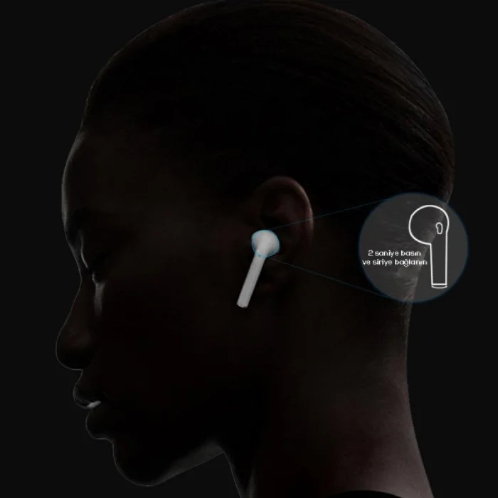 Wiwu Airbuds X Qi Bluetooth Kulaklık - Beyaz