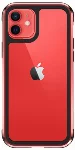 Wiwu Apple iPhone 11 Kılıf Defence Armor Serisi Arkası Şeffaf Lisanslı Kapak - Kırmızı