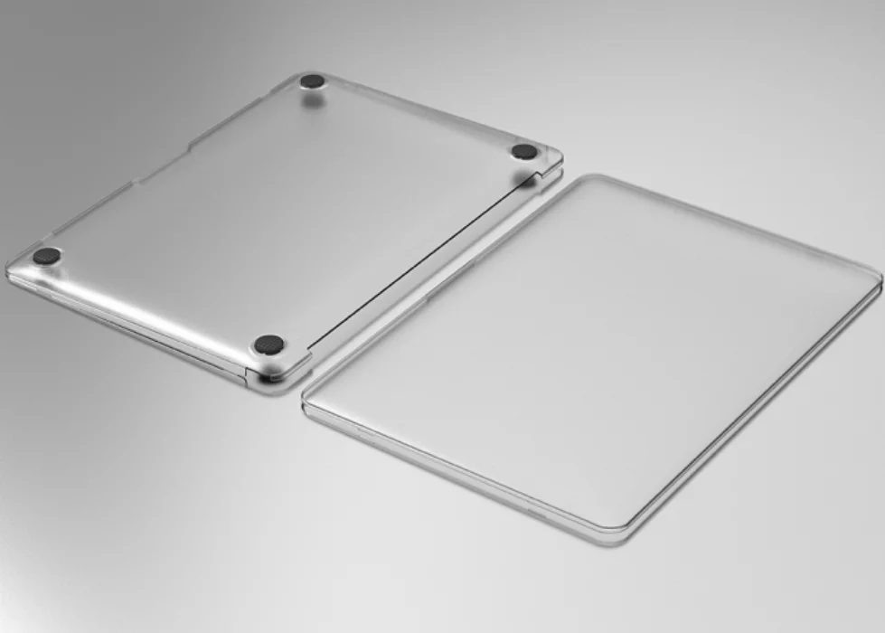 Wiwu Apple MacBook 12 inç Retina Kılıf Macbook iShield Serisi Koruyucu Kapak - Beyaz