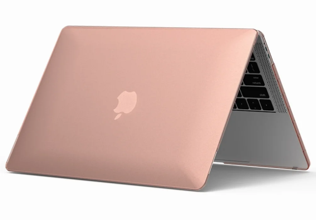 Wiwu Apple MacBook 13.3 inç Air Kılıf Macbook iShield Serisi Koruyucu Kapak - Pembe