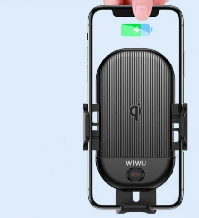 Wiwu CH-302 Liberator Wireless Araç Telefon Tutucu - Siyah
