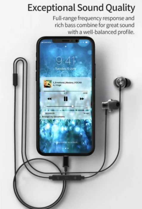 Wiwu Earbuds 301 Apple Lightning Kulaklık - Siyah