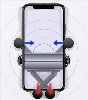 Wiwu PL100 Araç Telefon Tutucu - Siyah