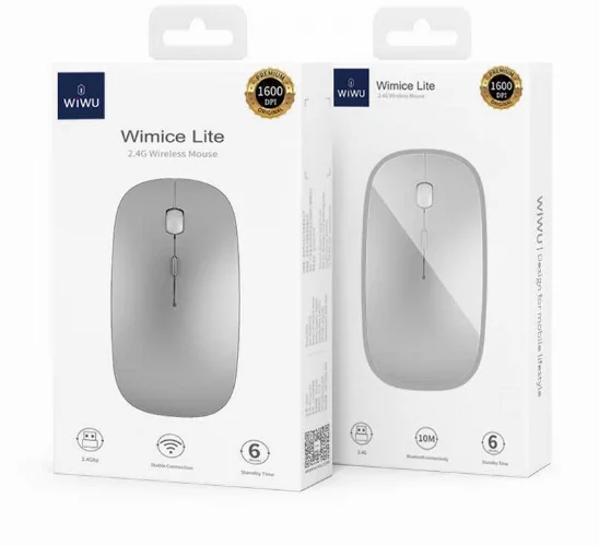 Wiwu Wimice Lite WM102 Mouse - Gümüş