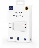 Wiwu Wi-U002 Quick Type-C PD & USB-A QC Hızlı Şarj Başlığı 20W - Beyaz