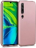 Xiaomi Mi 10 Pro Kılıf İnce Soft Mat Renkli Esnek Silikon Kapak - Rose Gold