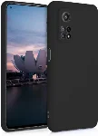Xiaomi Mi 10T Kılıf Liquid Serisi İçi Kadife İnci Esnek Silikon Kapak - Siyah