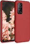 Xiaomi Mi 10T Pro Kılıf İnce Mat Esnek Silikon - Kırmızı
