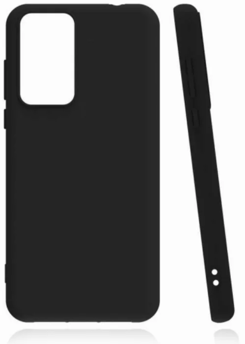 Xiaomi Mi 12T Pro Kılıf Zore Biye Mat Esnek Silikon - Siyah