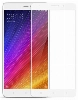 Xiaomi Mi 5s Plus Ekran Koruyucu Fiber Tam Kaplayan Nano - Beyaz