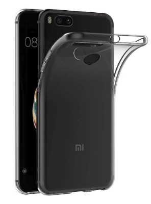 Xiaomi Mi 5X Kılıf Ultra İnce Kaliteli Esnek Silikon 0.2mm - Şeffaf