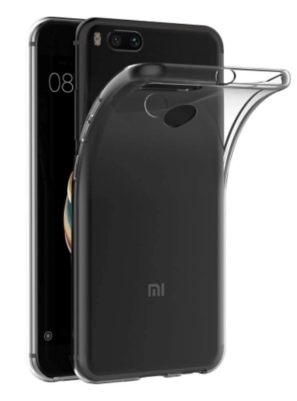 Xiaomi Mi 5X Kılıf Ultra İnce Kaliteli Esnek Silikon 0.2mm - Şeffaf