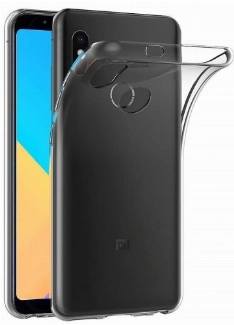 Xiaomi Mi 6X Kılıf Ultra İnce Kaliteli Esnek Silikon 0.2mm - Şeffaf