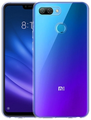 Xiaomi Mi 8 Lite Kılıf Kamera Korumalı Esnek Silikon Kapak - Şeffaf