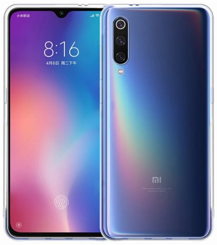 Xiaomi Mi 9 Kılıf Kamera Korumalı Esnek Silikon Kapak - Şeffaf