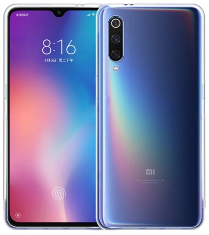 Xiaomi Mi 9 Kılıf Kamera Korumalı Esnek Silikon Kapak - Şeffaf