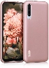 Xiaomi Mi 9 Lite Kılıf İnce Soft Mat Renkli Esnek Silikon Kapak - Rose Gold