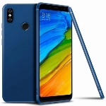 Xiaomi Mi A2 / Xiaomi Mi 6X Kılıf İnce Soft Mat Renkli Esnek Silikon Kapak - Lacivert