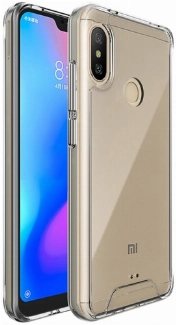 Xiaomi Mi A2 Lite Kılıf Clear Guard Serisi Gard Kapak - Şeffaf