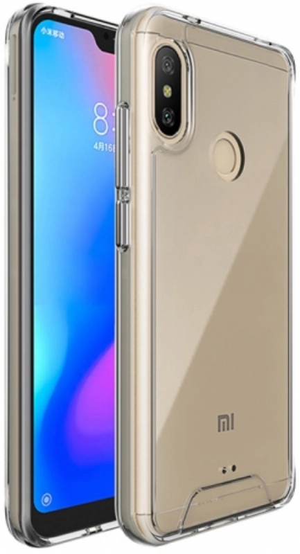 Xiaomi Mi A2 Lite Kılıf Clear Guard Serisi Gard Kapak - Şeffaf