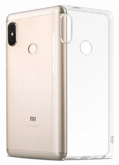 Xiaomi Mi A2 Lite Kılıf Ultra İnce Kaliteli Esnek Silikon 0.2mm - Şeffaf