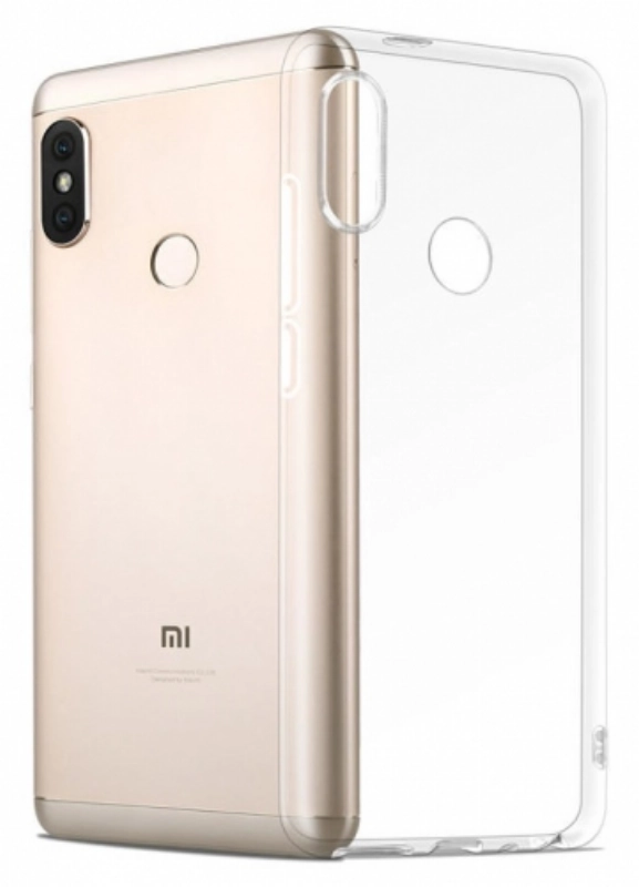 Xiaomi Mi A2 Lite Kılıf Ultra İnce Kaliteli Esnek Silikon 0.2mm - Şeffaf