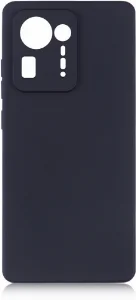Xiaomi Mi Mix 4 5G Kılıf İnce Mat Esnek Silikon - Siyah